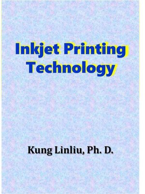 cover image of Inkjet Printing Technology